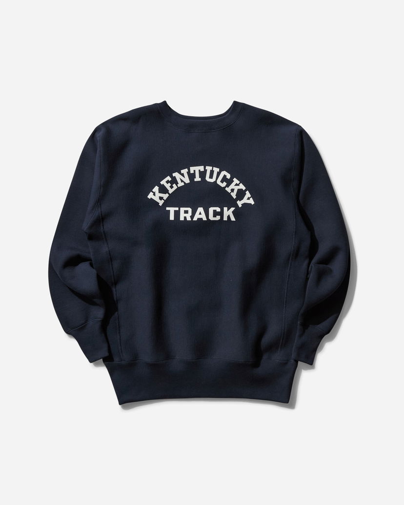 Sweatshirt Champion Graphic Crewneck Sweatshirt Mörkblå | C3Y019 X370