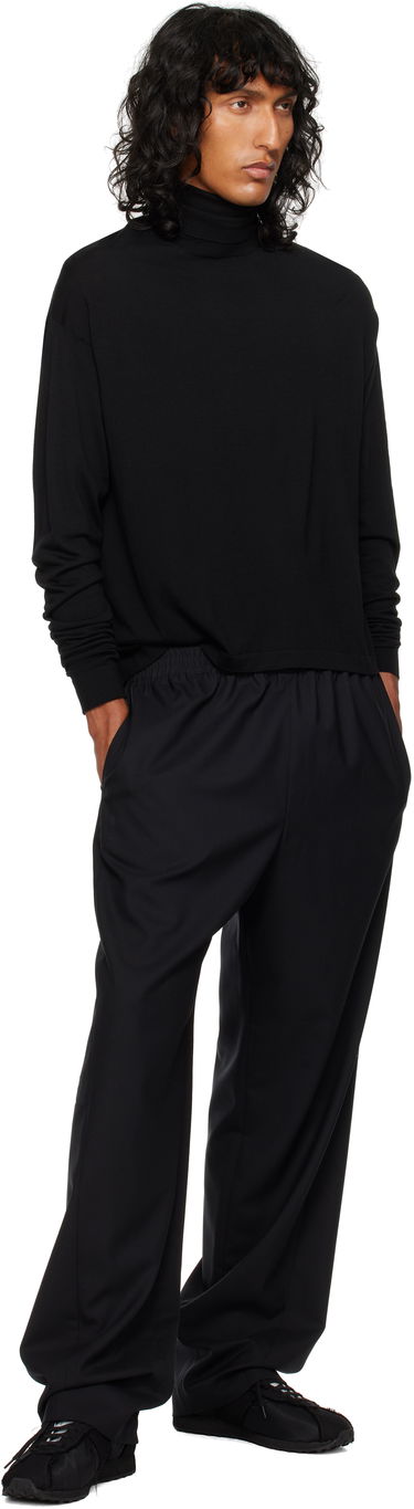 Sweater The Row Turtleneck Long Sleeve Top Svart | 839-Y590, 3