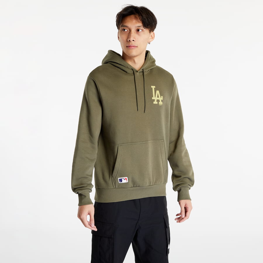 Sweatshirt New Era LA Dodgers MLB League Essential Hoodie Grön | 60332274, 0