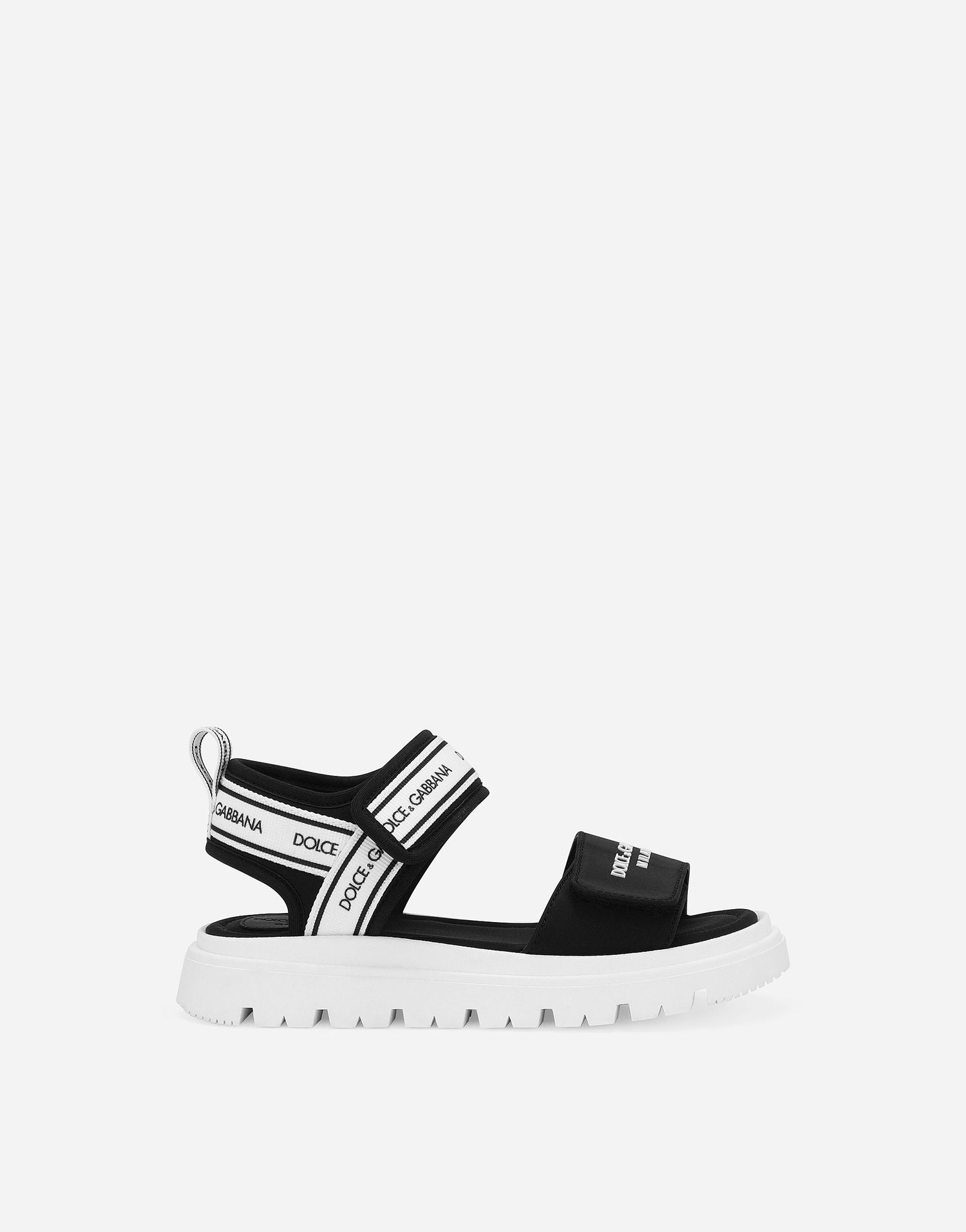 Sneakers och skor Dolce & Gabbana Dolce & Gabbana Logo Sandals Svart | DA5249AE92889690, 0