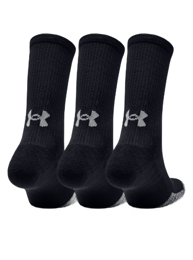 Strumpor Under Armour HeatGear Crew 3-pack Svart | 1346751-001