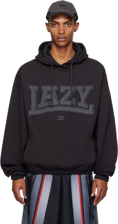 Sweatshirt Umbro Lazy Mask Hoodie Svart | UBMW0239FA163, 0