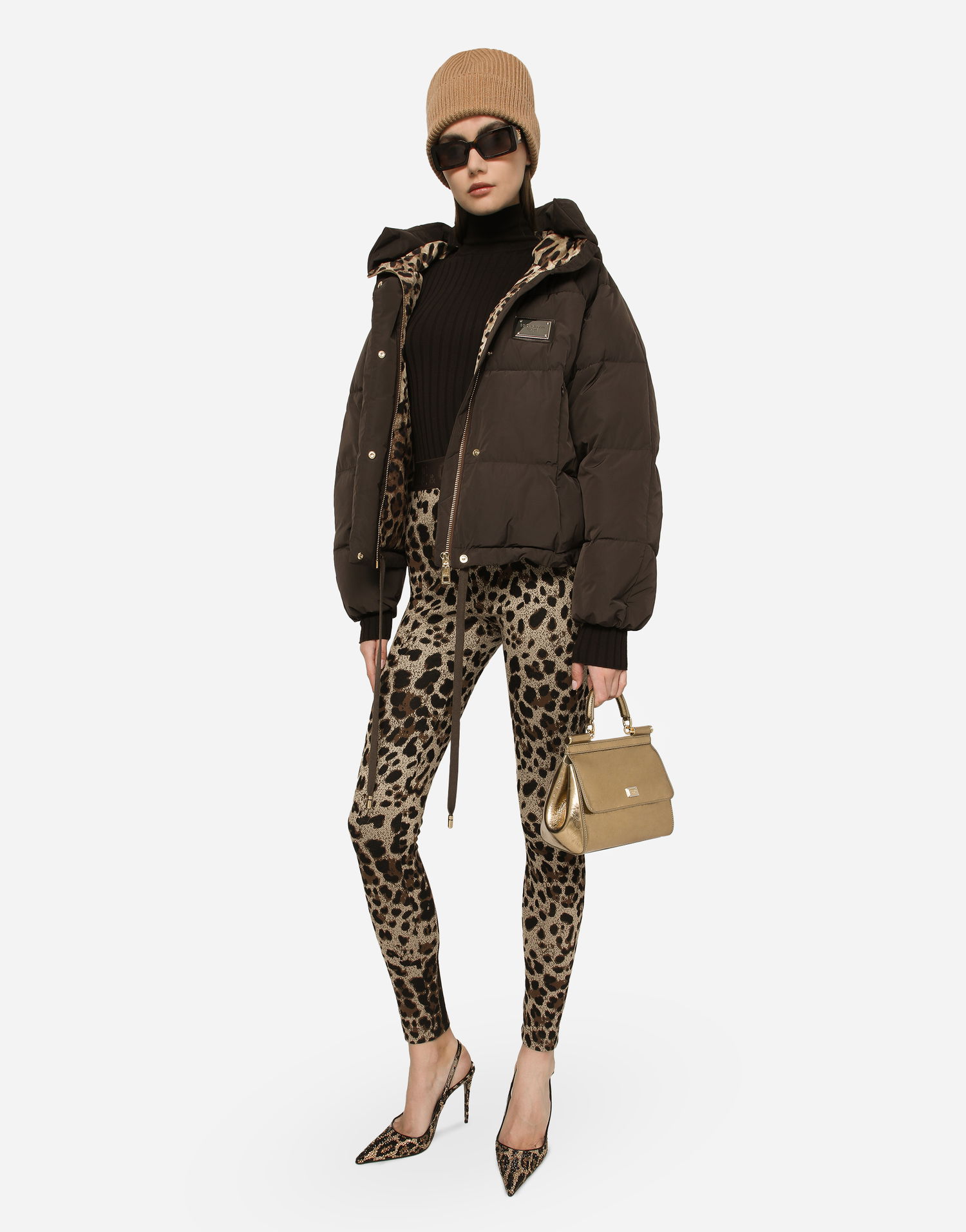 Handväska Dolce & Gabbana Dolce & Gabbana Sicily Medium Handbag Metallisk | BB6003AO8558H945, 1