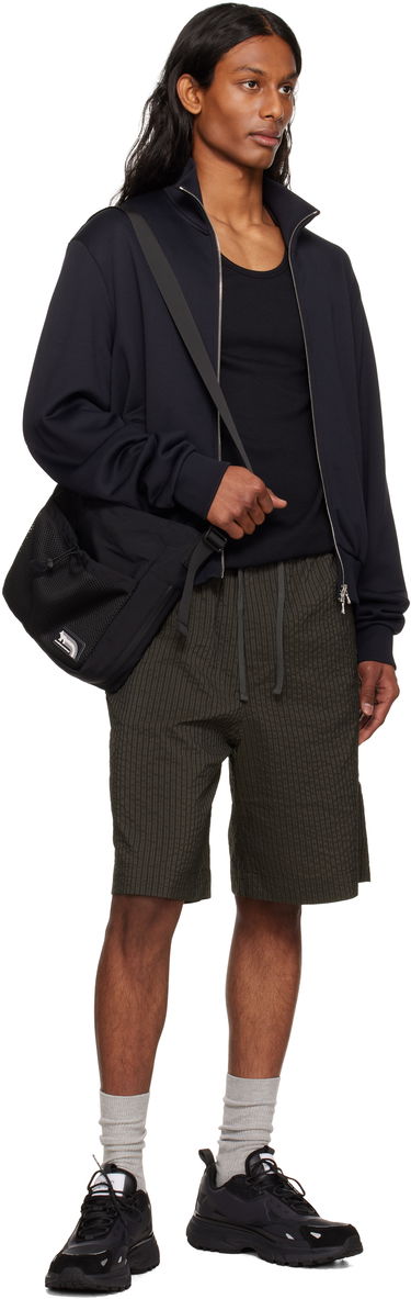 Axelväska MAISON KITSUNÉ Maison Kitsuné Flash Fox Messenger Bag Svart | NM05172WQ4034, 3