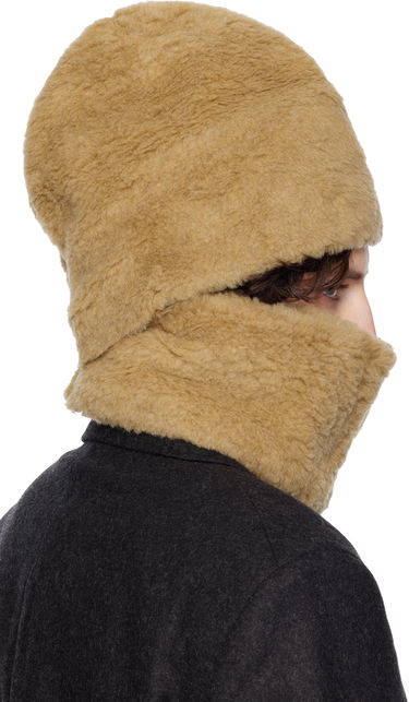 Halsduk OUR LEGACY Faux-Shearling Snood Beige | A4258WD, 2