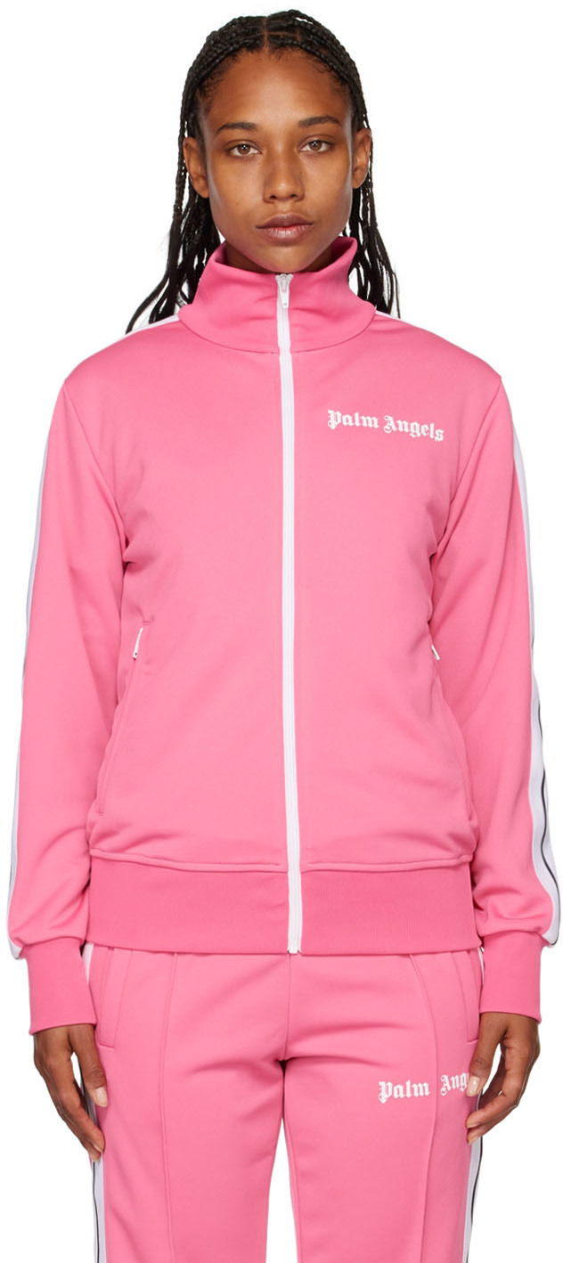 Träningsoverall Palm Angels Palm Angels Classic Track Jacket Rosa | PWBD019C99FAB0013201, 0
