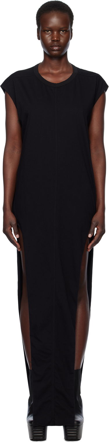 Klä Rick Owens Rick Owens Hollywood Classic Arrowhead Maxi Dress Svart | RP01E7514 JA, 0