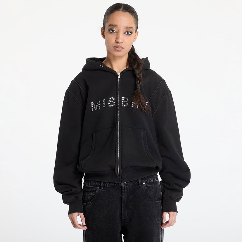 Sweatshirt MISBHV MISBHV Star Teddy Hoodie Svart | 250M201