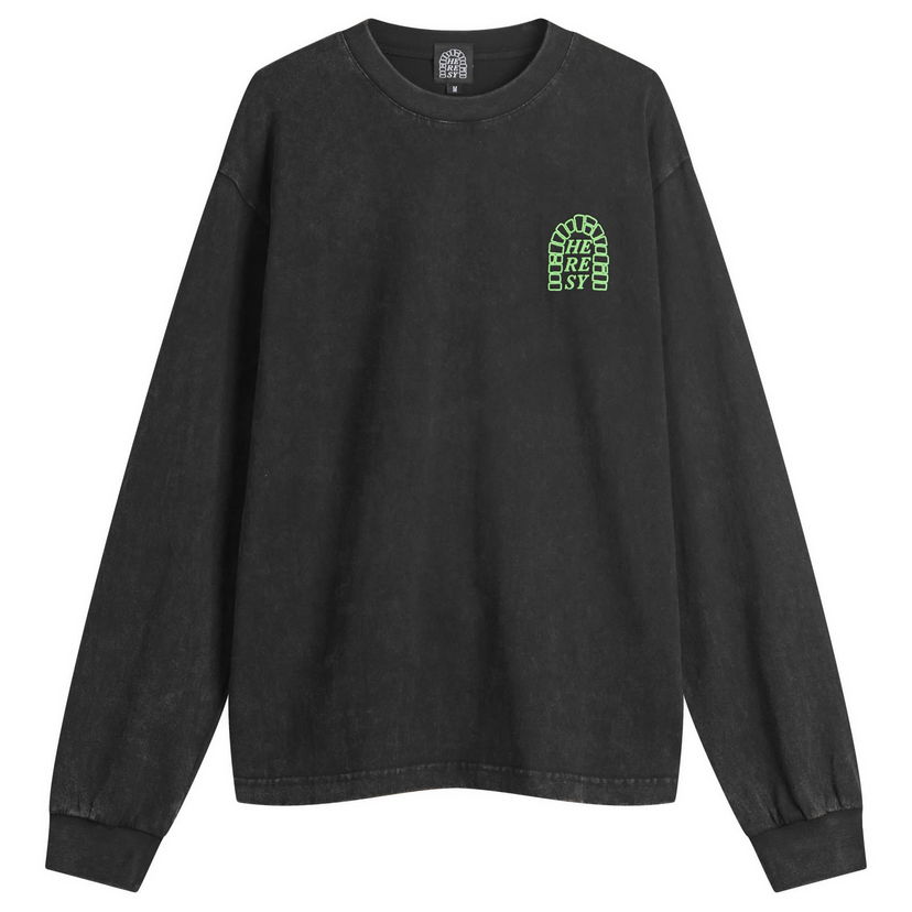 T-shirt Heresy Arch Long Sleeve T-Shirt, Size Large Svart | HAW25-T11A