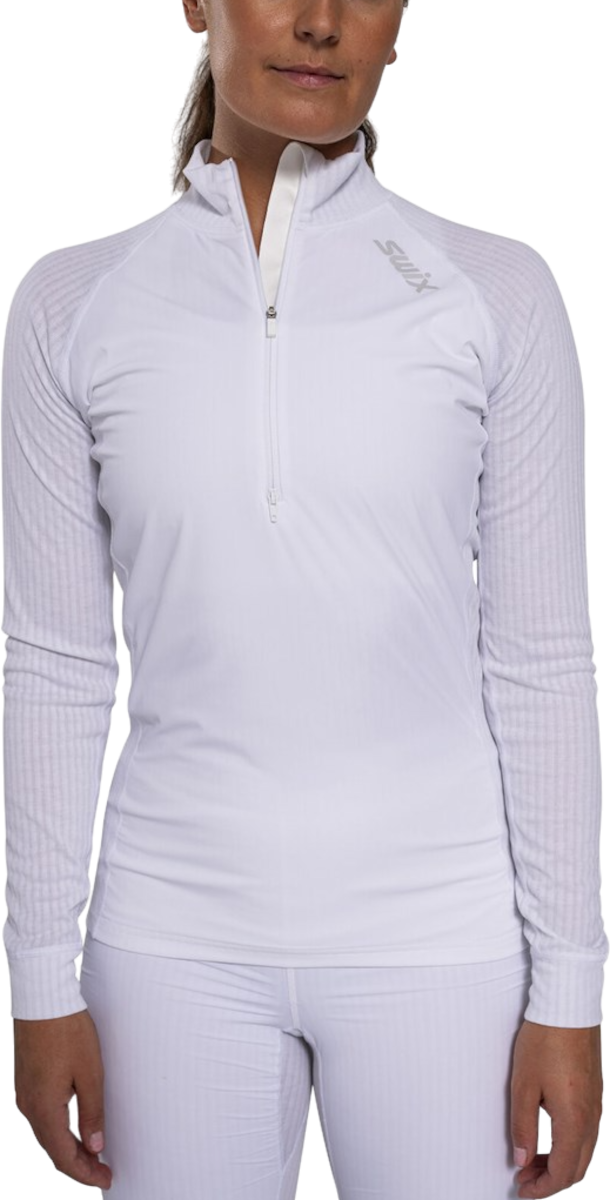 T-shirt SWIX Swix RaceX Classic Wind Half Zip Top Vit | 10104-23-00000