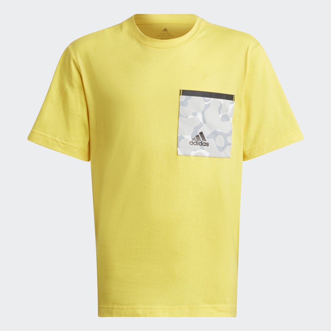 T-shirt adidas Originals Future Pocket T-shirt Gul | HM2068, 0