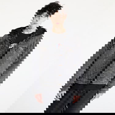 Jacka Tommy Hilfiger Tommy Jeans Hooded Ryan Regular Trucker Jacket Grå | DM0DM20621 1BZ, 0