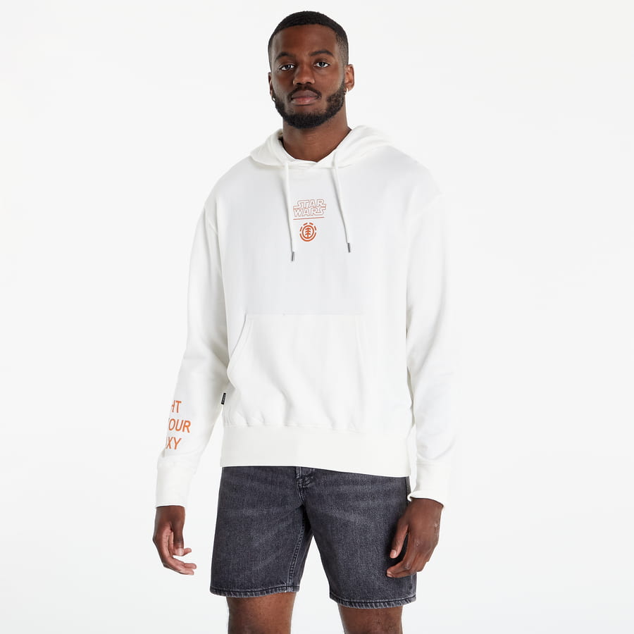 Sweatshirt Element Fight Hoodie Vit | C1HOC711-ELP2, 0