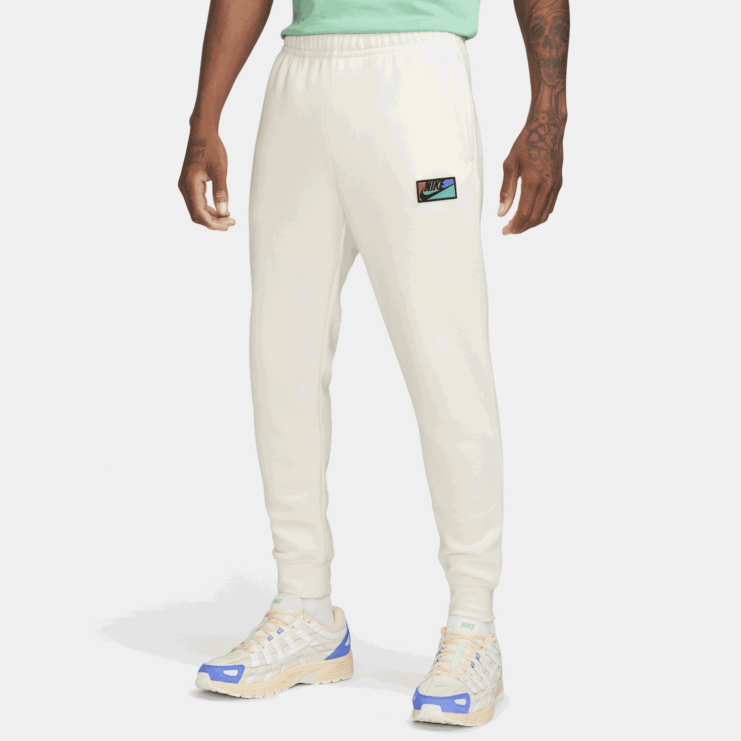 Träningsbyxor Nike Club Fleece Sweatpants Vit | FB8437-113, 0