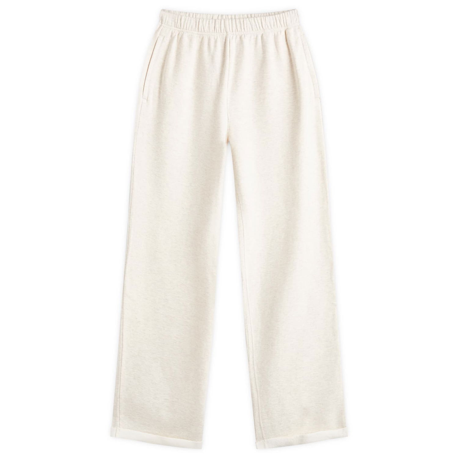 Träningsbyxor SKIMS Fleece Straight Leg Pant Beige | BO-STR-4003-OATHEATHER, 1