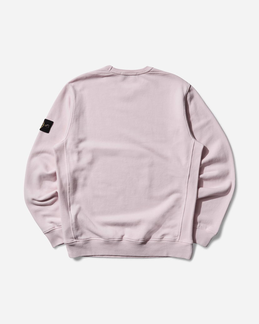 Sweatshirt Stone Island Garment Dyed Crewneck Sweatshirt Rosa | K2S15-6100028-S0A20 V0080