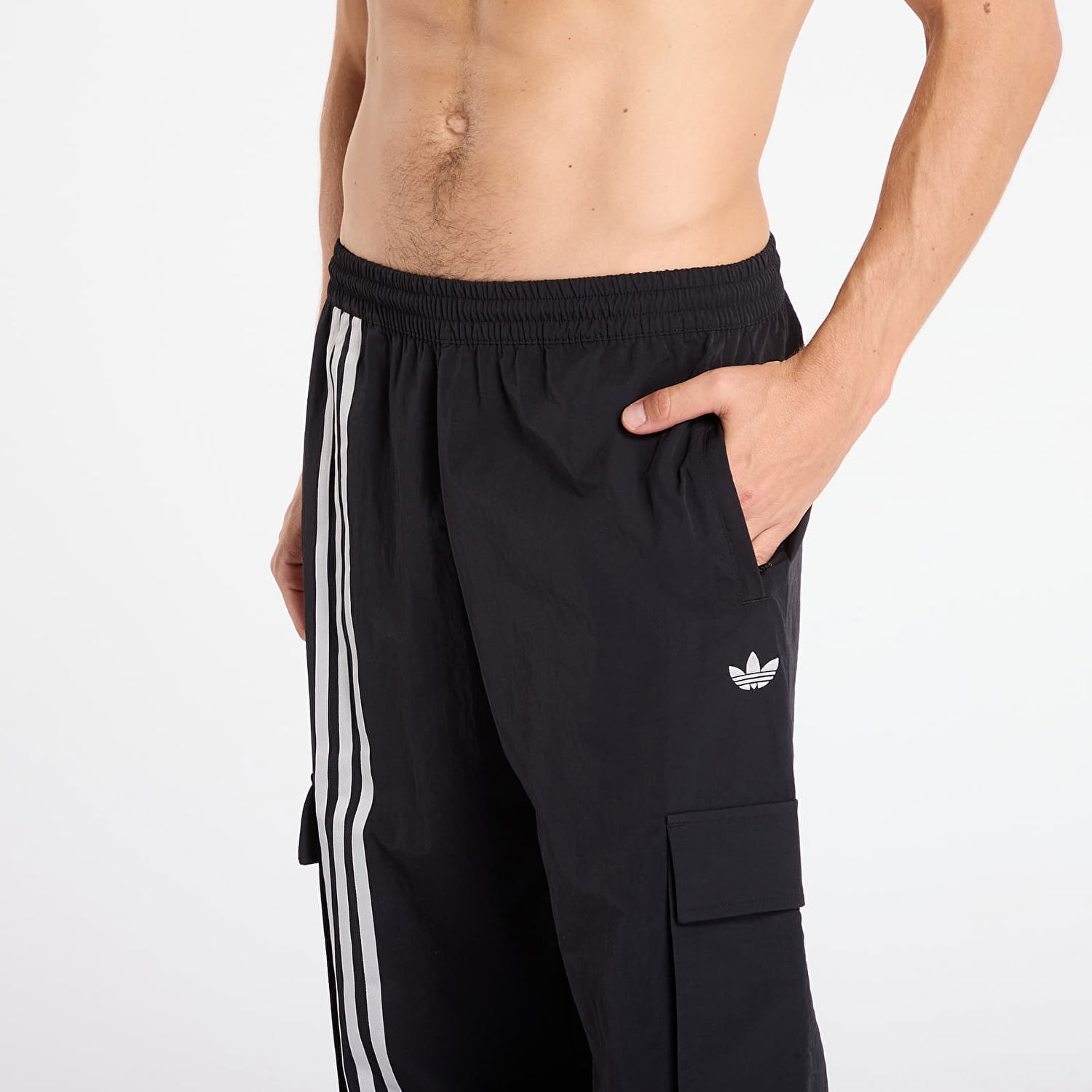 Cargo byxor adidas Performance Front Stripes Woven Cargo Pants Svart | JV9892, 1