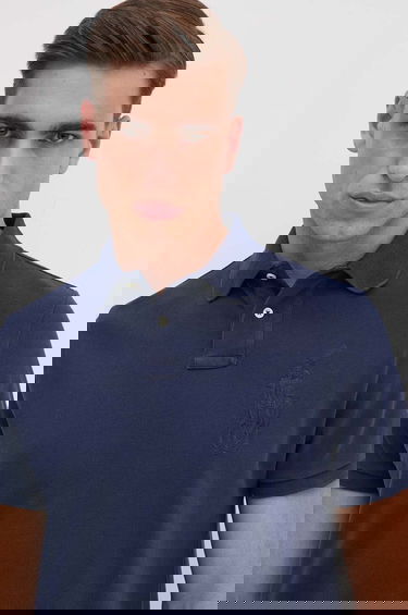 Polotröja Polo by Ralph Lauren Polo Ralph Lauren Polo Shirt Mörkblå | 710938137, 3