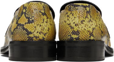 Sneakers och skor Martine Rose Martine Rose Square Toe Loafers with Chain Gul | 1026LE02309M, 1