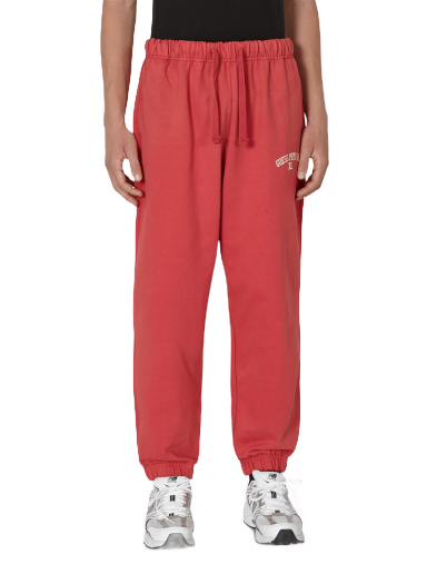 Träningsbyxor GUESS Washed Terry Sweatpants Röd | M2BQ10KBB40 CYSM