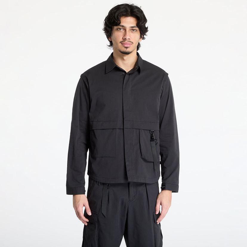 Skjorta Alpha Industries Alpha Industries Utility Overshirt Svart | 756116 03