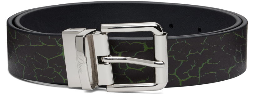 Bälten Dime Dime Reversible Leather Belt Svart | DIMEFA2534BLK