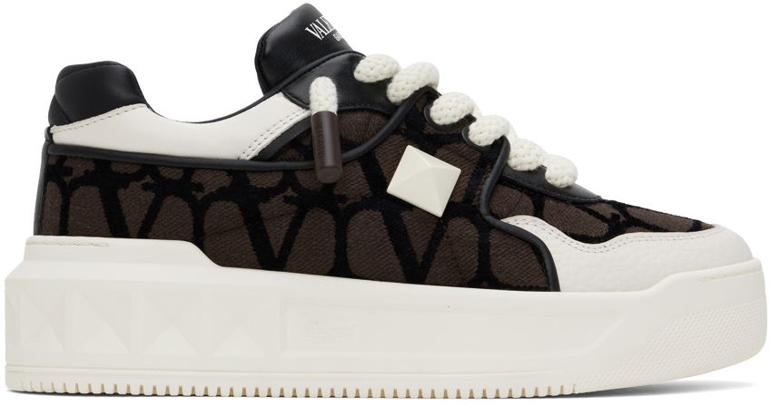 Sneakers och skor Valentino Valentino Garavani One Stud XL Low-Top Brun | 5Y2S0G37IFF, 0