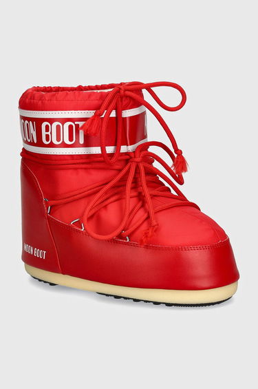 Sneakers och skor Moon Boot MB ICON LOW NYLON Boots Röd | 80D1409340.D001, 0
