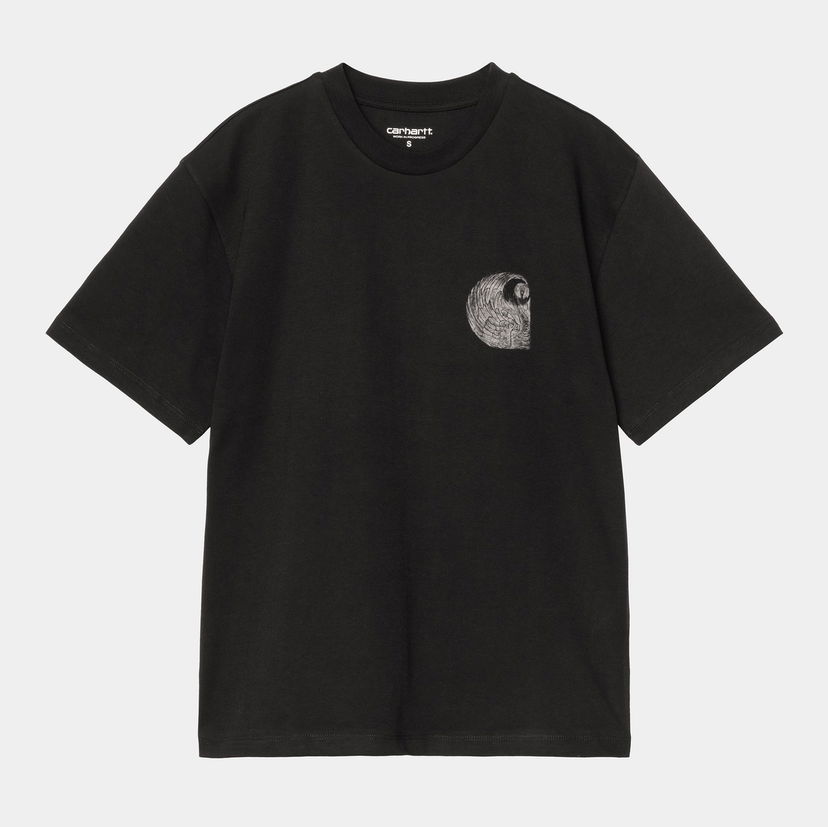 T-shirt Carhartt WIP Okniceok Short Sleeve T-Shirt Svart | I035507_8
