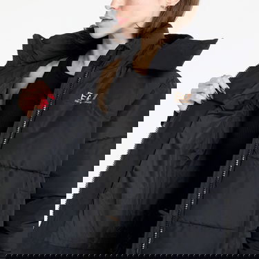 Pufferjacka Emporio Armani Black Bomber Jacket Svart | 6DTB09TN8AZ0210, 3