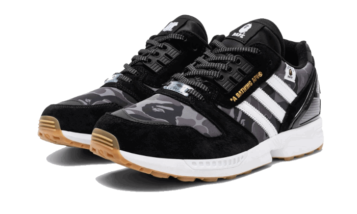 Sneakers och skor adidas Originals BAPE x Undefeated x ZX 8000 ''A-ZX Series - Black Camo'' Svart | FY8853, 1