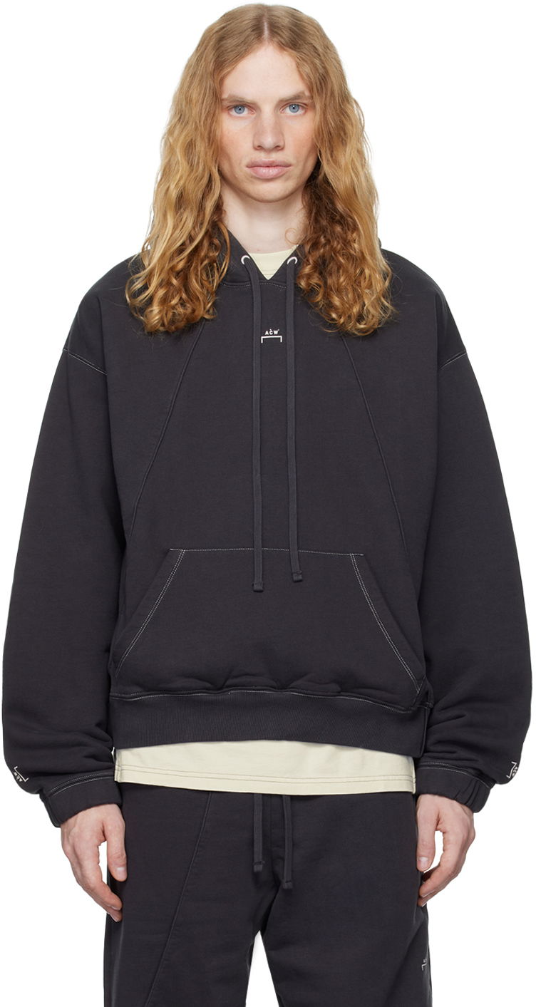 Sweatshirt A-COLD-WALL* A-COLD-WALL* Millbank Hoodie Svart | ACWMW197