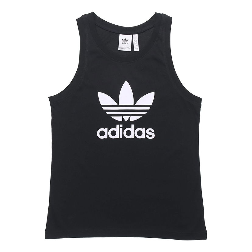Linne adidas Originals Originals Trefoil Logo Vest Svart | DV1509