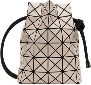 Handväska BAO BAO ISSEY MIYAKE ISSEY MIYAKE Wring Geometric Drawstring Bag Beige | BB56AG531, 0
