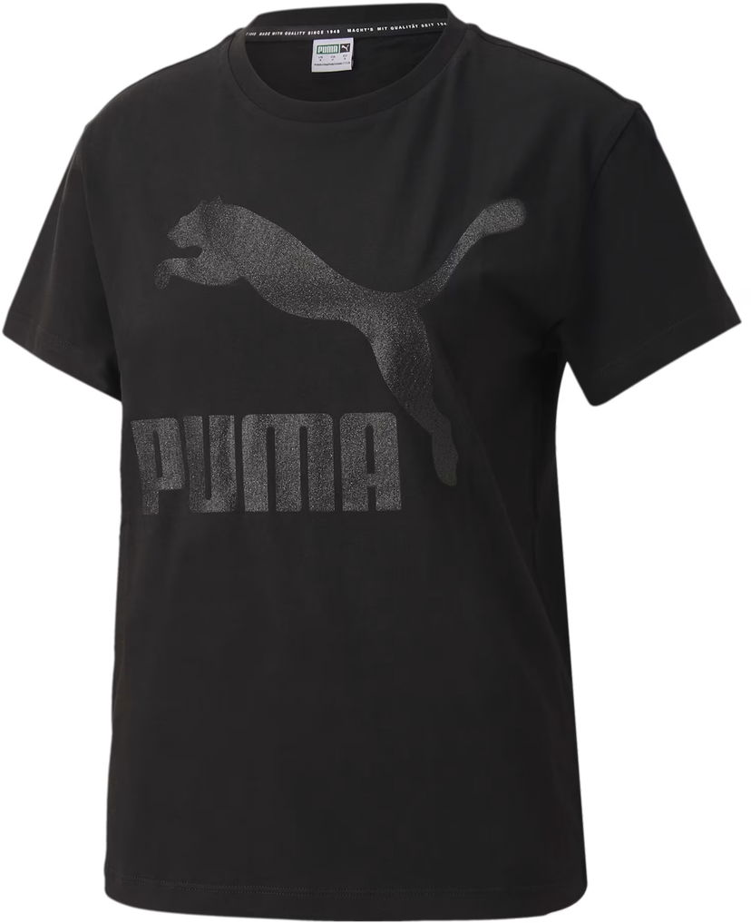 T-shirt Puma Classics Logo Graphic T-Shirt Svart | 597618-051