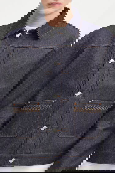 Jacka Drôle de Monsieur Drôle de Monsieur La Veste Denim Jacket Blå | H.JT172.CO211, 3