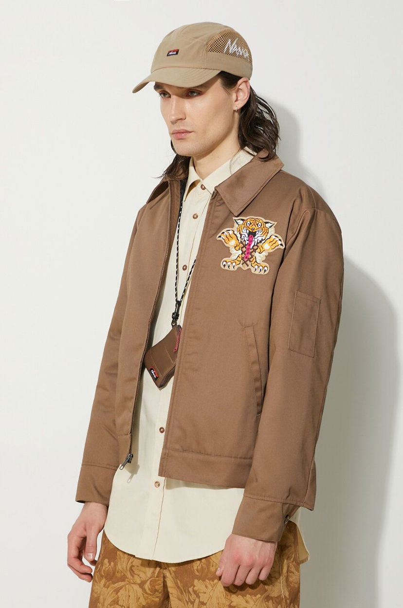 Jacka BBC IceCream ICECREAM Tiger Work Oversize Jacket Brun | IC24203