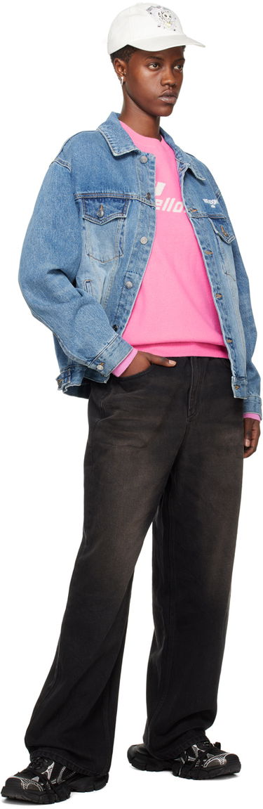 Sweater We11done Jacquard Sweater Rosa | WD-KT0-24-605-U-PK, 3