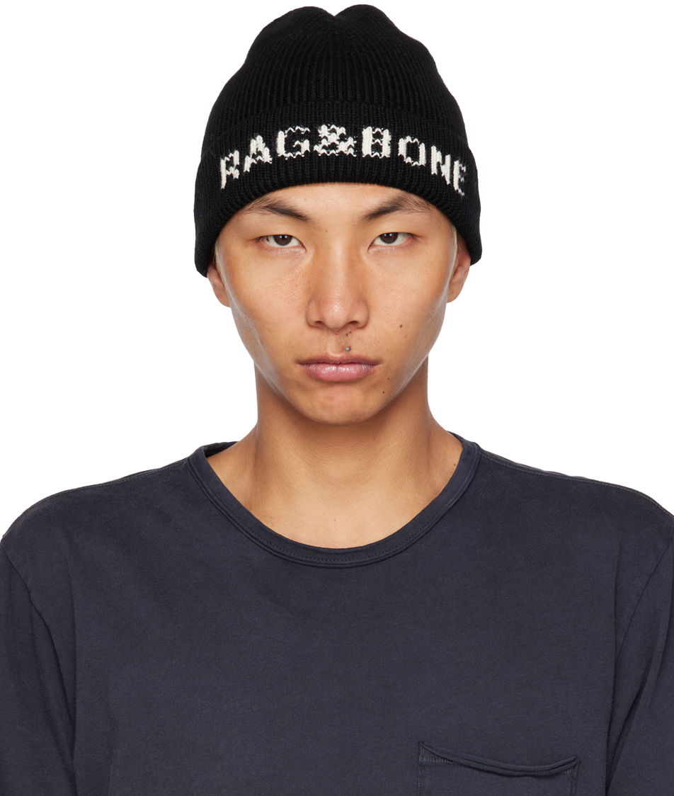 Mössa rag & bone Rag & Bone Margo Beanie Svart | WJK22HS000BV00, 0