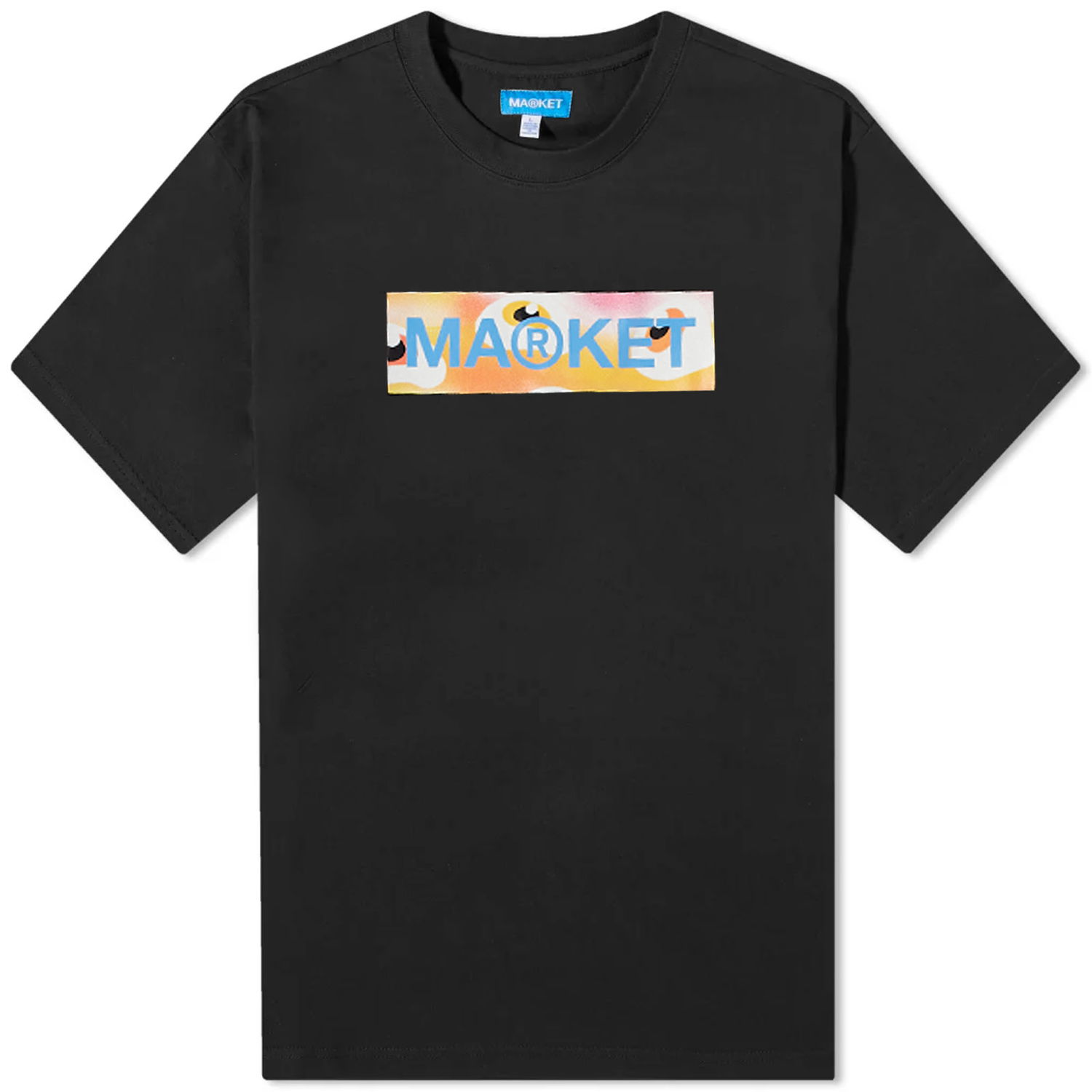 T-shirt MARKET Bar Logo T-Shirt Svart | 399001600-BLK, 0