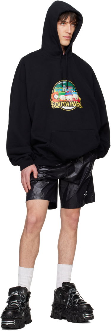 Sweatshirt VETEMENTS Vetements South Park Oversized Hoodie Svart | UA66HD670B, 3