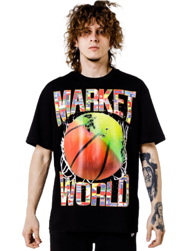 T-shirt MARKET The Games Bring Us Together T-shirt(B-Ball) Svart | 399000639/0001