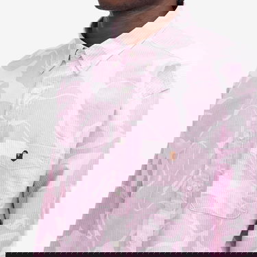 Skjorta BAPE Bathing Ape Camo Button Down Shirt Rosa | 001SHK801003M-PNK, 5