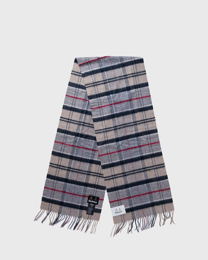 Halsduk Barbour Yaxley Tartan Scarf Grå | USC0324TN31