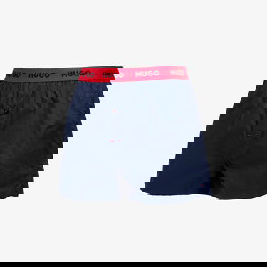 Boxare BOSS HUGO BOSS Woven Boxer Shorts, 3-Pack Blå | 50532565-974, 1