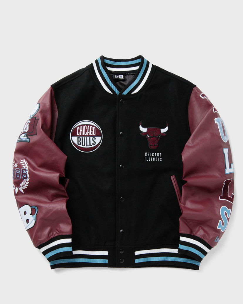 Bomberjacka New Era Chicago Bulls Varsity Jacket Svart | 60684336