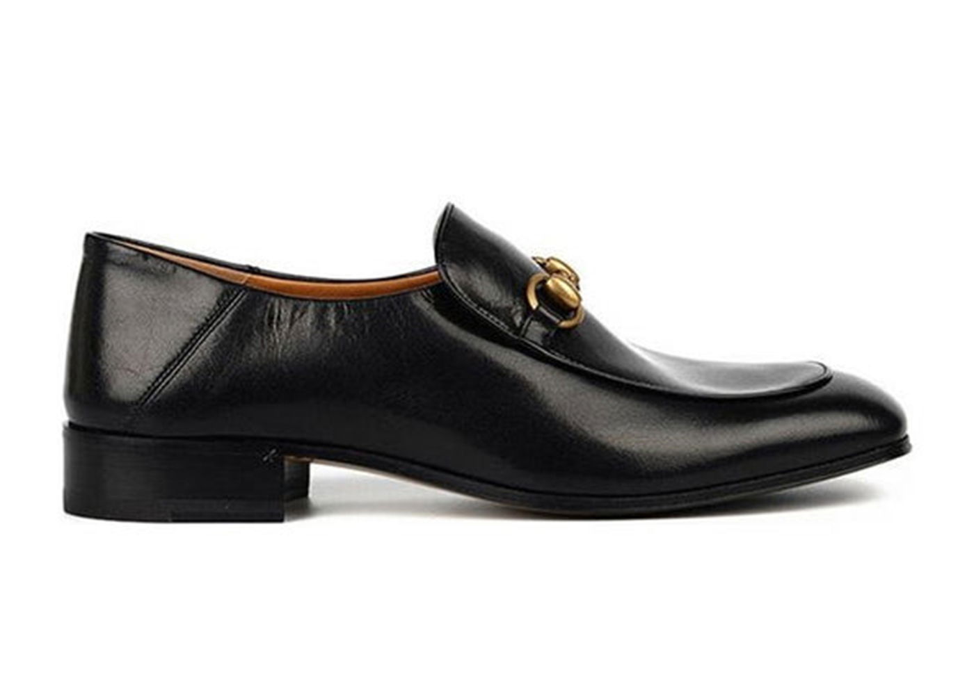 Sneakers och skor Gucci Horsebit Slip On Loafer Gold-Tone 'Black' Leather (W) Svart | 571050 0G0V0 1000, 0
