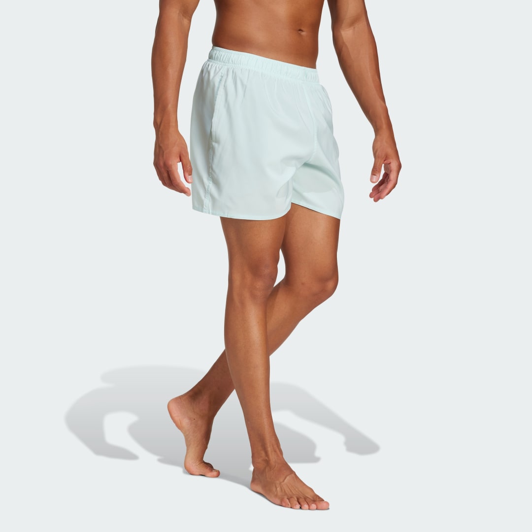 Badkläder adidas Performance Solid CLX Short Length Swim Shorts Grön | JC9918, 1