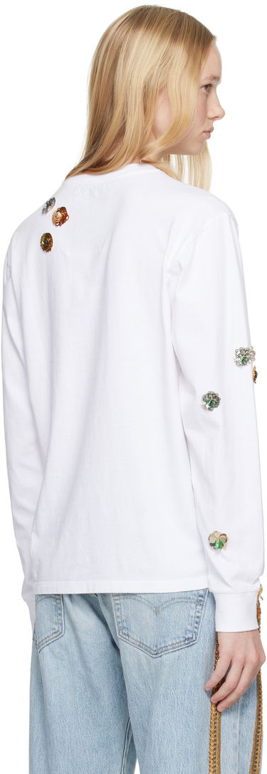 Sweater Coperni Coperni Disney Mickey Long Sleeve T-Shirt Vit | DJS157SFF5037, 2