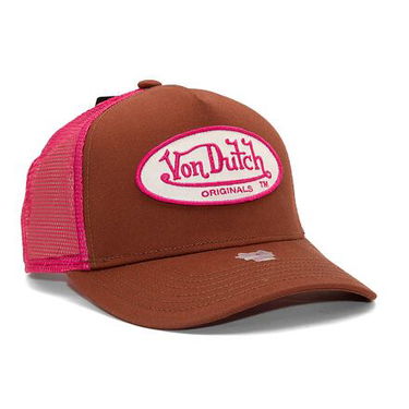 Keps Von Dutch Trucker Boston Brun | VD7030732, 0